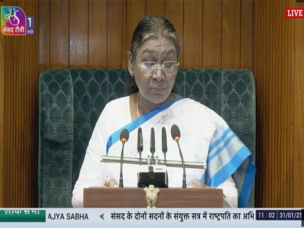 President Draoupadi Murmu (Photo/ Sansad TV)