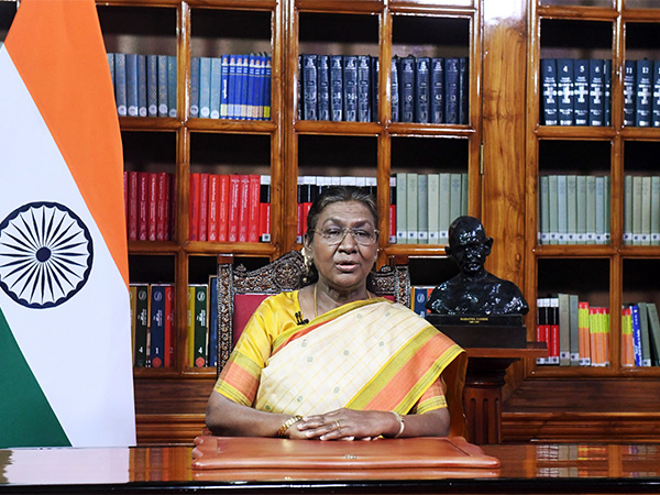 President Droupadi Murmu (File Photo/ ANI)