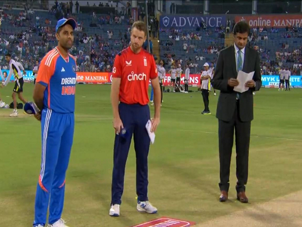 Suryakumar Yadav and Jos Buttler (Photo: @BCCI/X) 