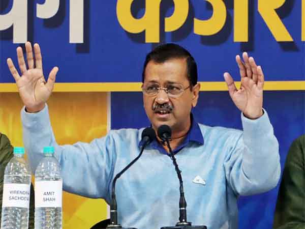 Former Delhi Chief Minister Arvind Kejriwal durig poll campaign (File Photo/ANI)