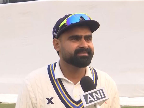 Railways pacer Himanshu Sangwan (Photo: ANI) 