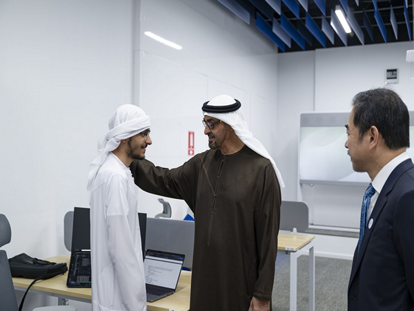 UAE President visits Mohamed bin Zayed University of Artificial Intelligence (Image/WAM)