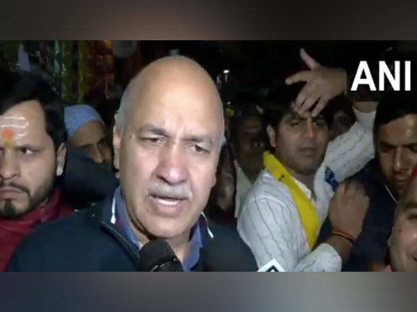 AAP candidate Manish Sisodia (Photo/ANI)