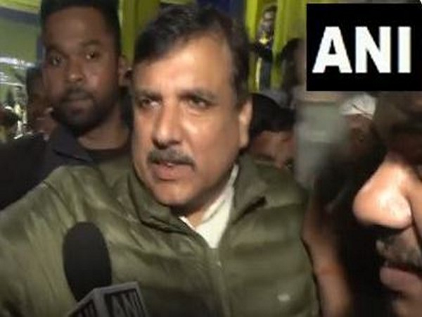 Aam Aadmi Party (AAP) MP Sanjay Singh (Photo/ANI)