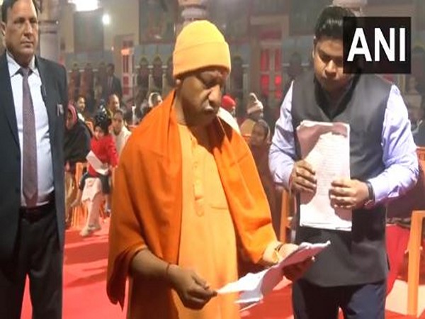 Uttar Pradesh Chief Minister Yogi Adityanath (Photo/ANI)