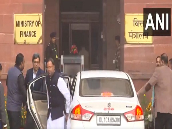 MoS Pankaj Chaudhary at North Block (Photo/ANI)