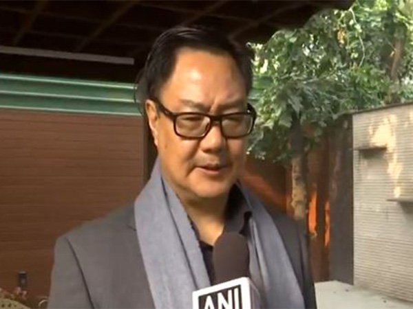 Union Parliamentary Affairs Minister Kiren Rijiju (Photo/ANI)