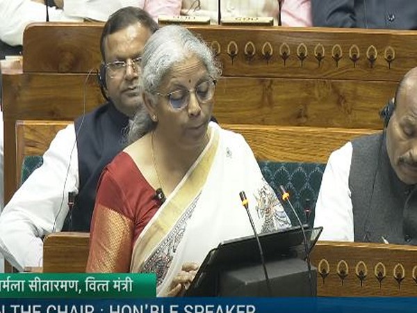 Finance Minister Nirmala Sitharaman presents Union Budget 2025-26 (Photo/Sansad TV)