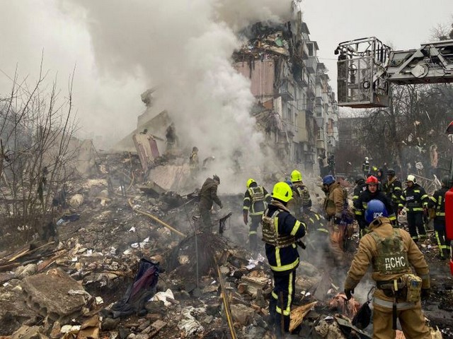 Latest Russian strikes on Ukraine (Photo/@ZelenskyyUa)