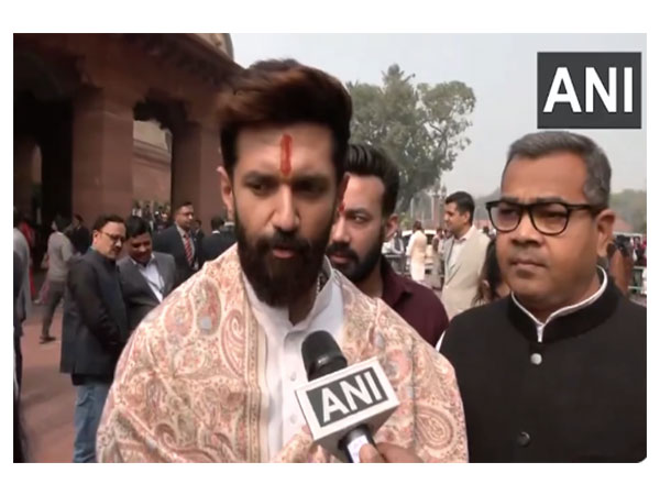 Union Minister Chirag Paswan (Photo/ANI)