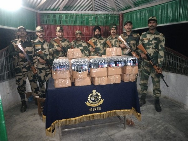 BSF with seized material (Photo/BSF)