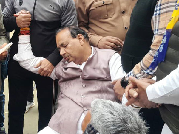 Aam Aadmi Party MLA and Rithala constituency candidate Mohinder Goyal  (Photo/ANI)