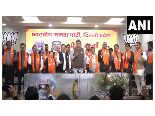 Eight AAP MLAs join BJP (Photo/ANI)