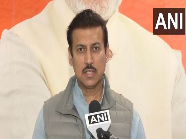 Rajasthan Minister Rajyavardhan Singh Rathore (Photo/ANI)