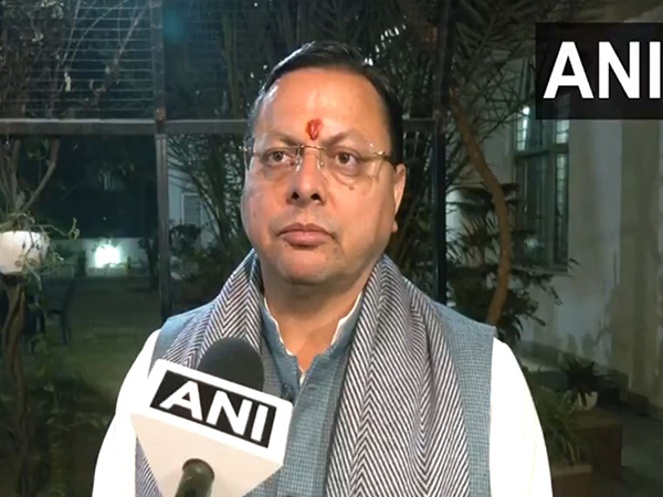 Uttarakhand CM Pushkar Singh Dhami (Photo/ANI)