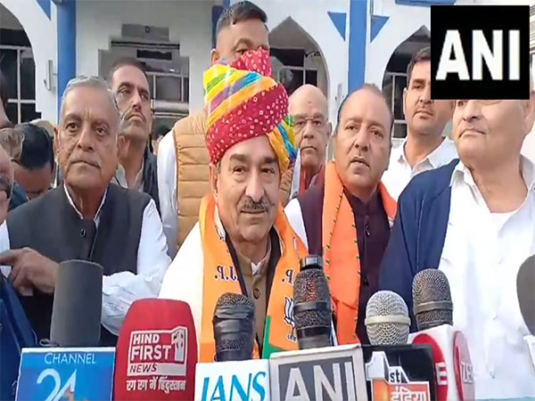 Rajasthan BJP President Madan Rathore (Photo/ANI)