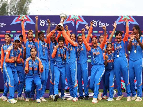 Indian Women's U19 Team. (Picture: X/@narendramodi)