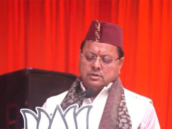  Uttarakhand Chief Minister Pushkar Singh Dhami  (Photo/ANI) 