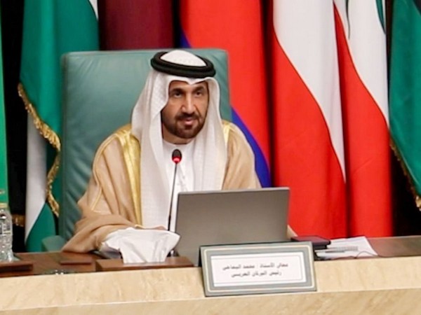  Mohammed bin Ahmed Al Yamahi, the President of the Arab Parliament (Photo/WAM)