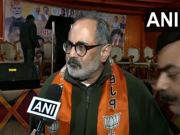 BJP leader Rajeev Chandrashekhar (Photo/ANI)