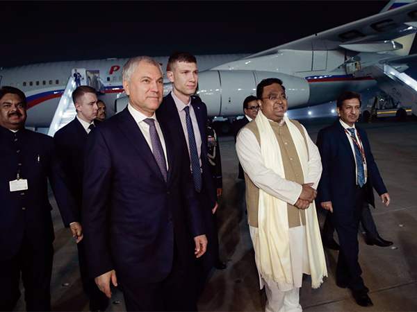 Russian Duma Chairman Vyacheslav Volodin arrives in India (Photo/X@RusEmbIndia)