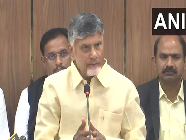 Andhra Pradesh Chief Minister N. Chandrababu Naidu (Photo/ANI)