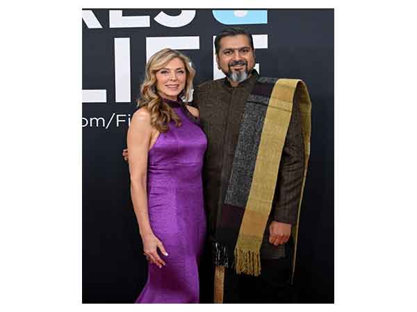 Ricky Kej, Marla Maples (Photo/Ricky Kej)