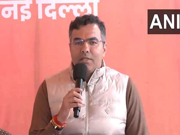 BJP candidate from the New Delhi Assembly constituency, Parvesh Verma (Photo/ ANI)