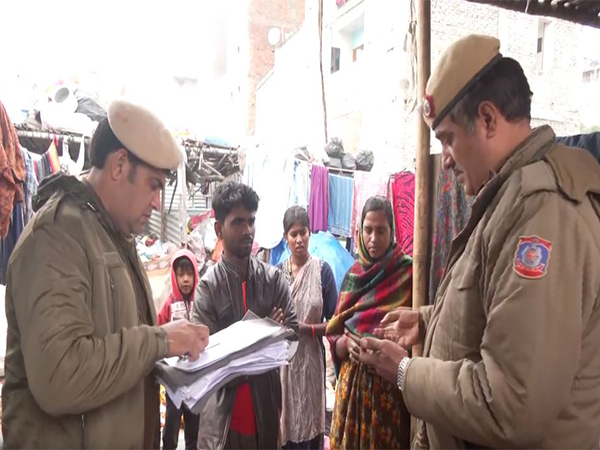 Delhi Police teams carry out checking for illegal immigrants (File Photo/ANI)