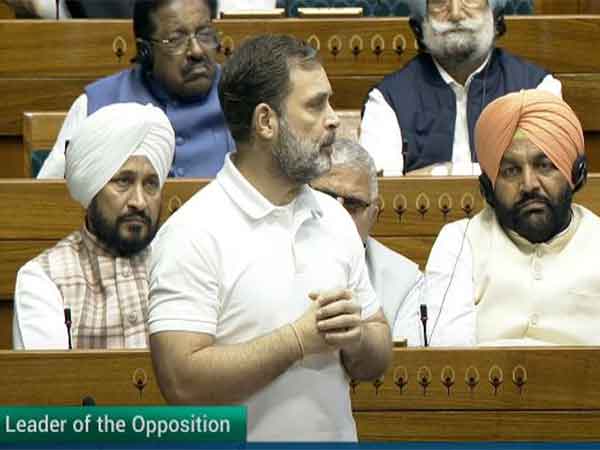 Leader of Opposition in Lok Sabha, Rahul Gandhi (Image: Sansad TV)