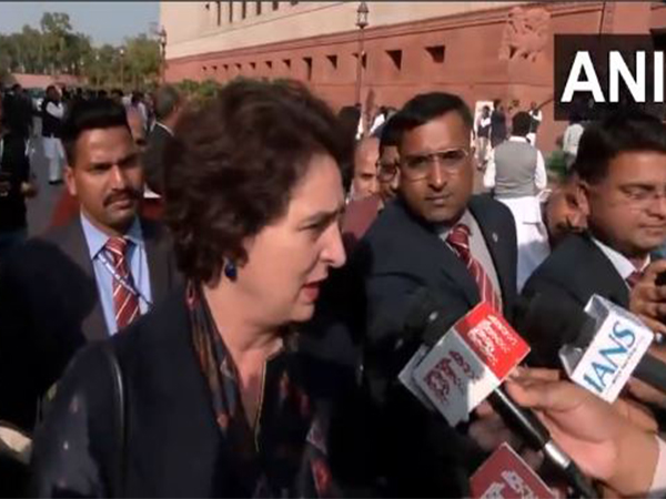 Congress MP Priyanka Gandhi Vadra. (Photo/ANI)