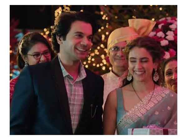 Actors RajKummar Rao and Sanya Malhotra  (Image source: Netflix)
