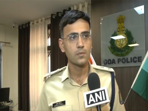 North Goa Superintendent of Police Akshat Kaushal (Image source/ANI) 
