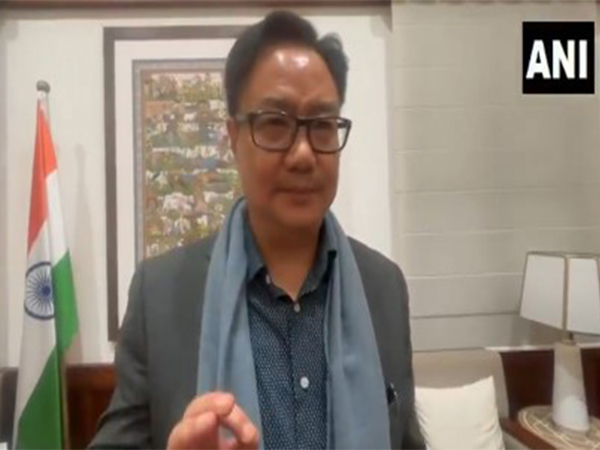  Union Minister Kiren Rijiju (Photo/ANI)