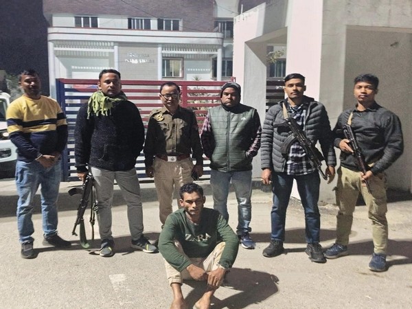 Assam Police arrest key operative of Ansarullah Bangla Team in Kokrajhar (Photo/ANI)