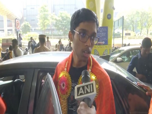 R Praggnanandhaa (Photo: ANI) 