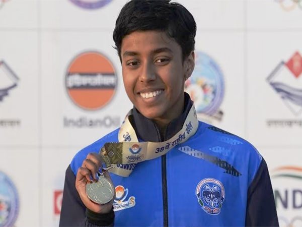 Dhinidhi Desinghu. (Photo- Olympics.com/National Games 2025)