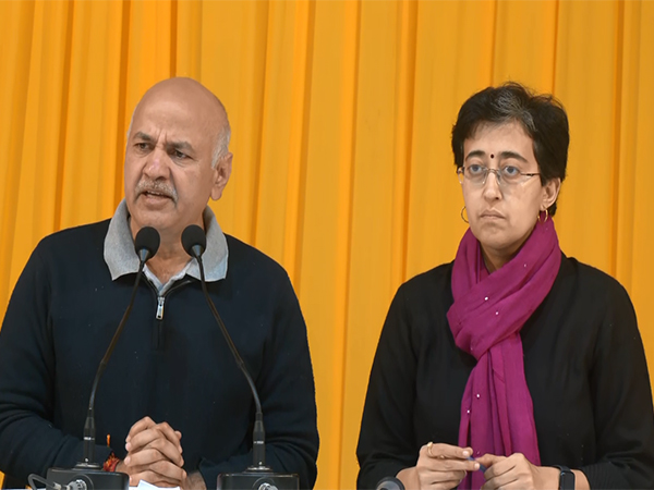 Manish Sisodia with CM Atishi (Photo/ANI)