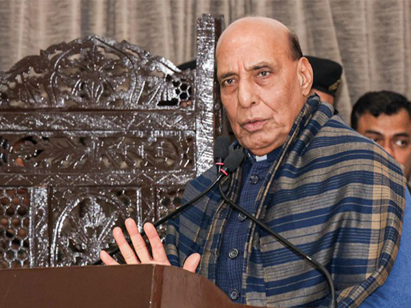 Defence Minister Rajnath Singh (File photo/ANI)