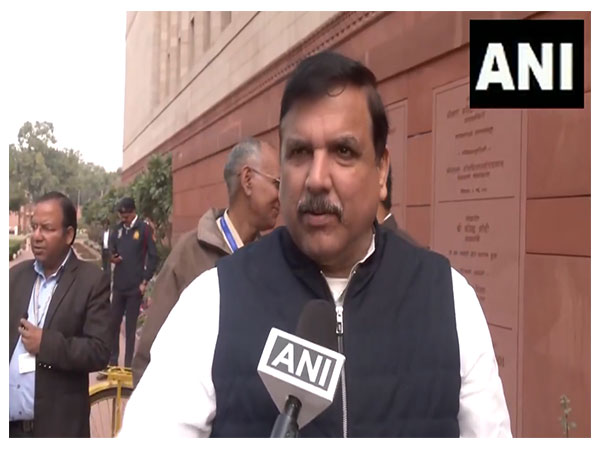 Aam Aadmi Party (AAP) MP Sanjay Singh (Photo/ANI)