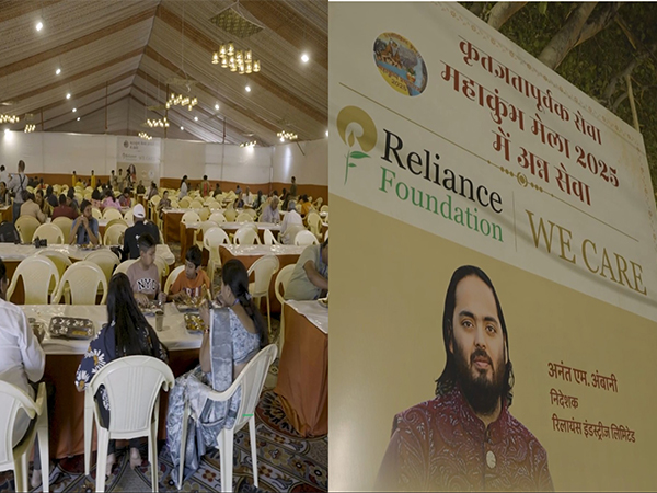 'Teerth Yatri Seva' at Maha Kumbh 2025 (Image source/ Reliance Industries Limited )