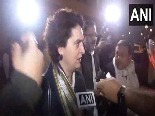 Congress leader Priyanka Gandhi (Photo/ANI)
