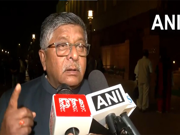 BJP MP Ravi Shankar Prasad (Photo/ANI)