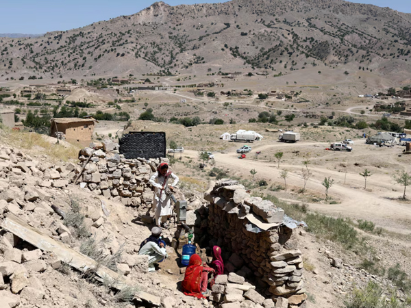 Representative image of an earthquake in Afghanistan (Image/Reuters)
