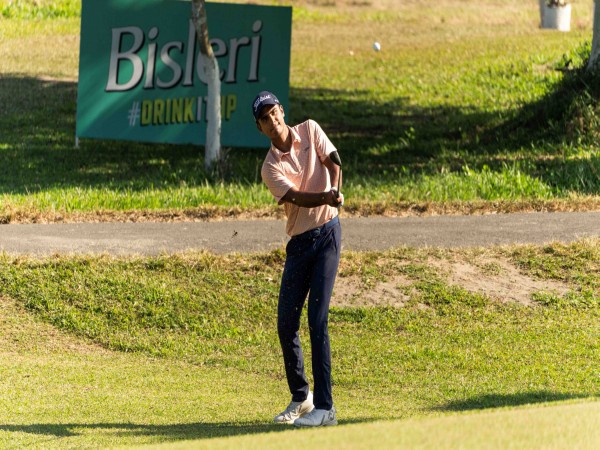 Divyansh Dubey in action during Final Qualifying Stage of PGTI Qualifying School 2025 (Image: PGTI)