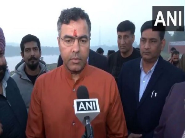 Parvesh Verma,  BJP candidate from the New Delhi Assembly constituency (Photo/ANI)