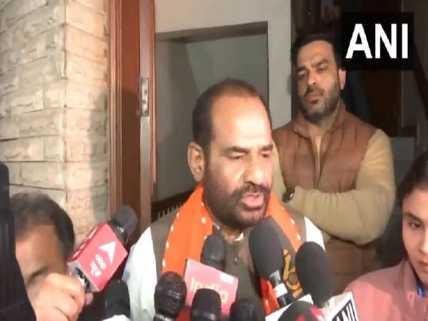  Ramesh Bidhuri, BJP candidate from Kalkaji assembly seat (Photo/ANI)