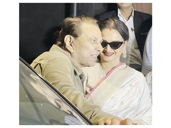 Dharmendra, Rekha (Photo/ANI)
