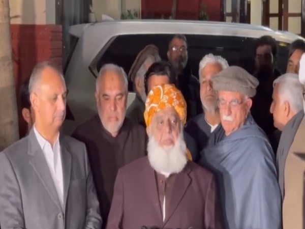 JUI-F chief Maulana Fazlur Rehman and other opposition leaders (Image Credit: X/@juipakofficial)