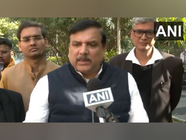 Aam Aadmi Party MP Sanjay Singh (Photo/ANI)